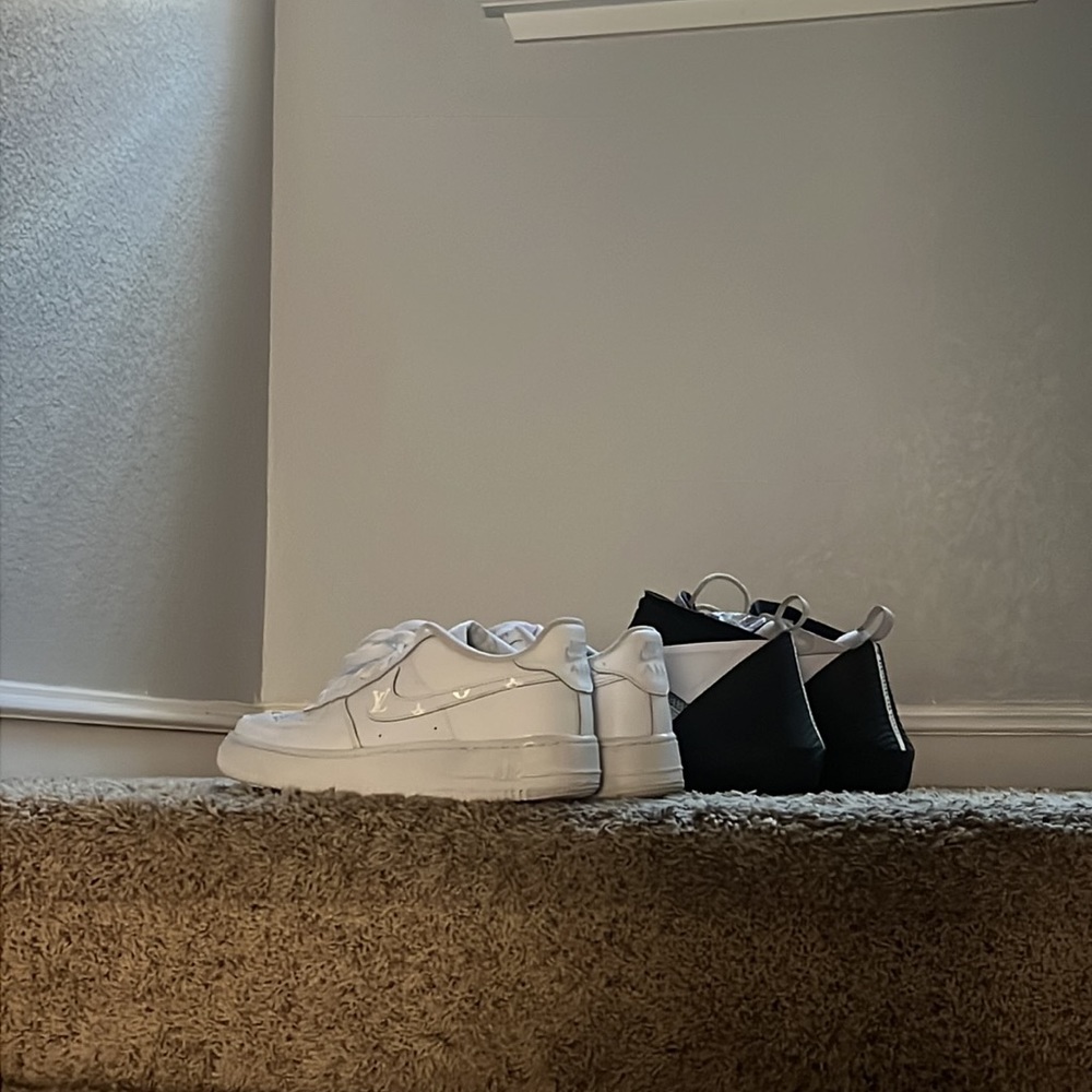 Nike airforce1 custom reflective